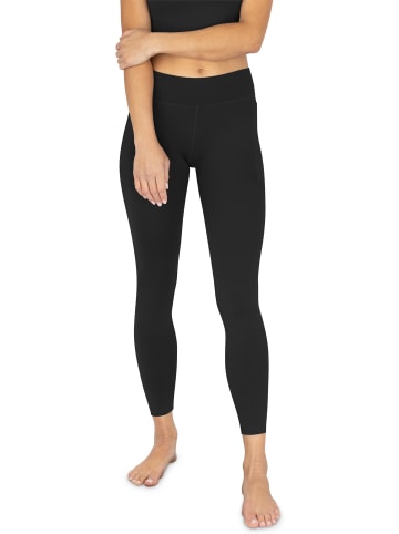 Circle Five High Waist Sporthosen-Set in Anthrazit/Schwarz