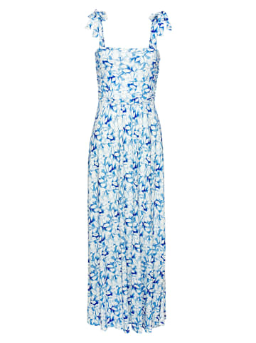 Vivance by Lascana Maxikleid in marine-creme bedruckt