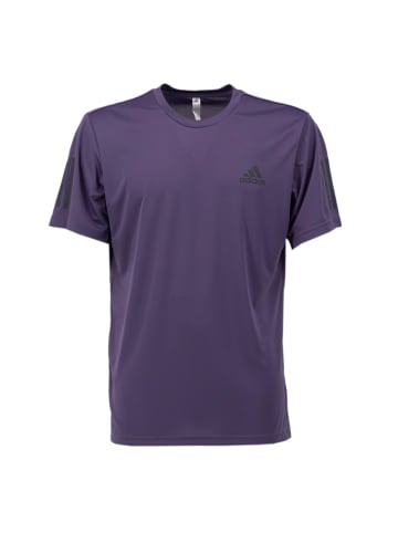 adidas Shirt CLUB 3 Stripes TENNIS Aeroready in Lila