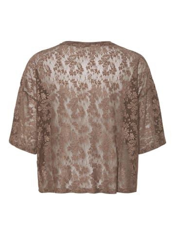 Vero Moda T-shirt in Chocolate Brown