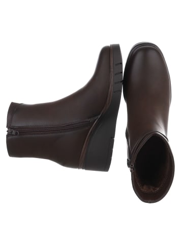 Ital-Design High Heel in Dunkelbraun