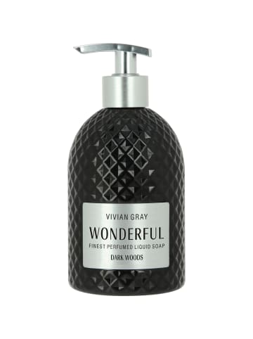 Vivian Gray Cremeseife Wonderful Gemstone Dark Woods in Schwarz/Silber in Schwarz/Silber