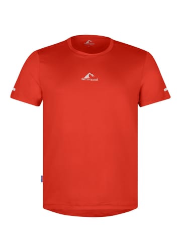 Westfjord T-Shirt "Eldfjall" in Rot