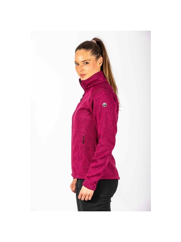 Maul Sport Strickfleecejacke Brixen in Lila
