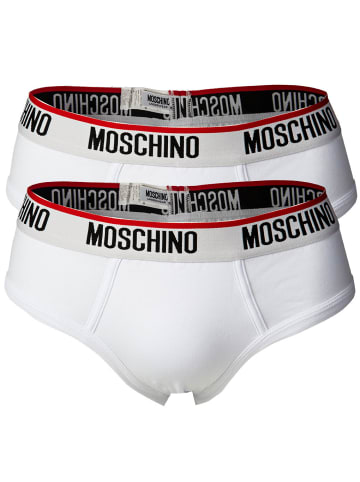 Moschino Slip 2er Pack in Weiß