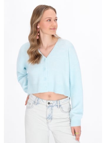 myMo Cardigan in light blue melange