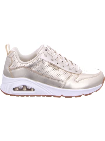 Skechers Sneaker UNO - METALLIXS in champagne