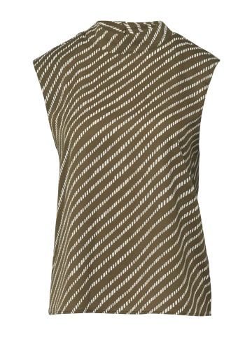 comma Blusentop in khaki ecru