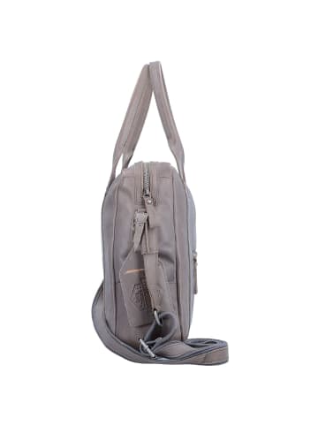 Billy the Kid Nasty Cowboys Schultertasche Leder 31 cm stonegrey