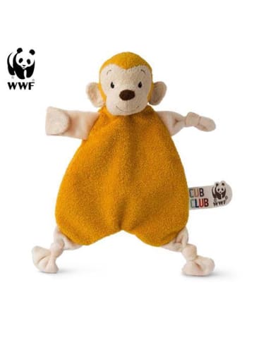 WWF Cub Club - Schmusetuch Mago das Äffchen (30cm) in gelb