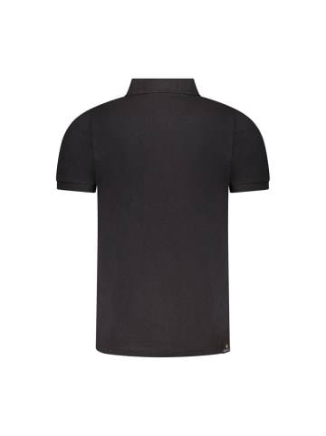 ACCADEMIA MILITARE Schwarz Baumwolle Herren Polo Hemd