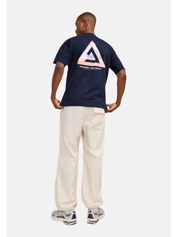 Jack & Jones T-Shirt 'Triangle Summer' in blau