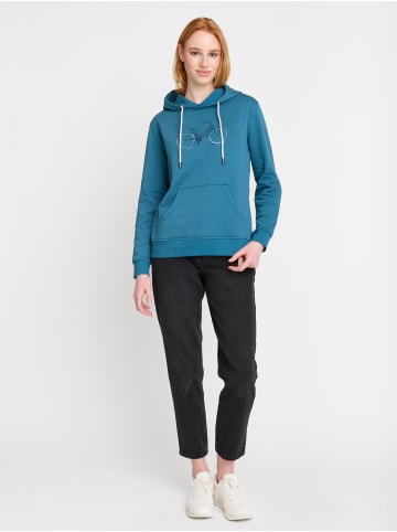 GreenBomb Hoodie Bike Flock in Rich Blue