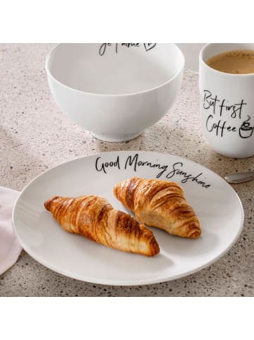 Villeroy & Boch 3er Set Frühstücks-Set Sunshine Statement in weiß