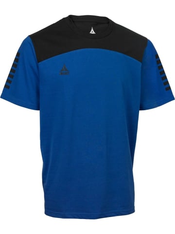 Select T-Shirt "T-Shirt Oxford V22" in Blau