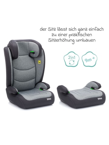 fillikid Kindersitz Lea i-Size R129 ab 3 Jahre - 12 in grau