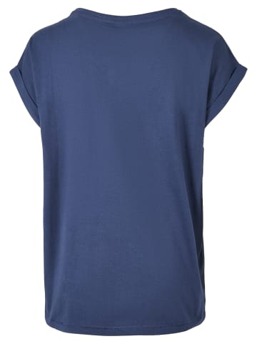 Urban Classics Urban Classics Damen Ladies Extended Shoulder Tee in darkblue