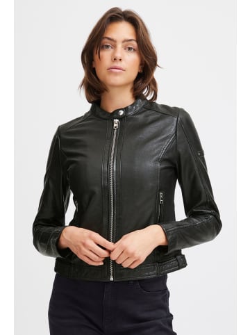 Oxmo Lederjacke OXDenise jacket in schwarz