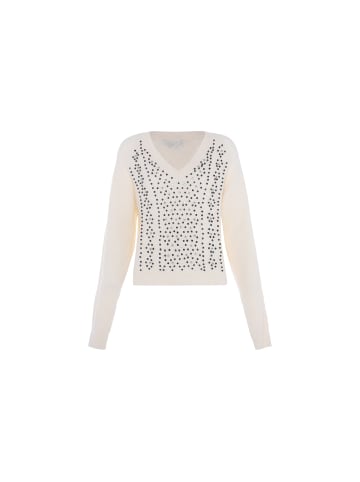 faina Sweater in WOLLWEISS