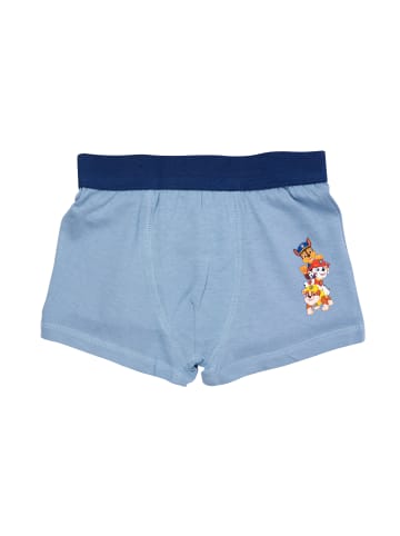 United Labels 2er Pack Paw Patrol Boxershorts in blau/grau