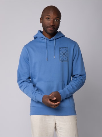 wat? Apparel Sweatshirt Tarot The Weel in Bright Blue