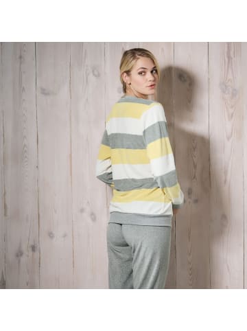 Erwin Müller Frottee Schlafanzug in gelb