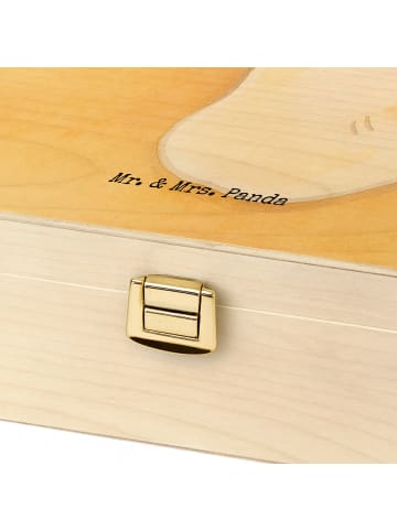 Mr. & Mrs. Panda Teebeutel Organizer Spiegelei Ei Design mit Spruch in Weiß