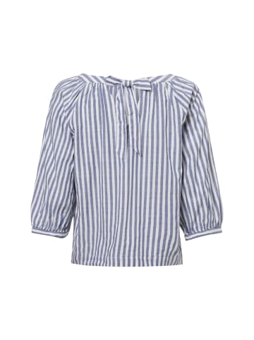 s.Oliver Bluse in marine weiß