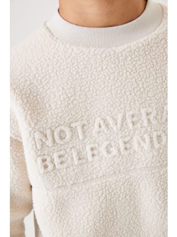 Garcia Teddyfell Sweatshirt in moonbeam