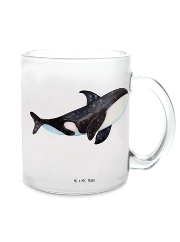 Mr. & Mrs. Panda Teetasse Orca ohne Spruch in Transparent