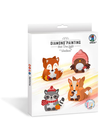 URSUS Diamond Painting Mini Deco Lights "WOODLAND" - ab 3 Jahren