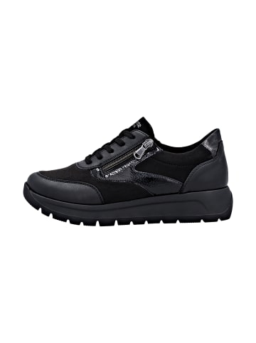 remonte Sneaker aus Lagro-Leder Schwarz