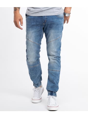 Rock Creek Jeans Tapered Fit in Blau