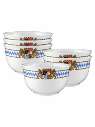 Seltmann Weiden 6er Set Müslischalen Compact Bayern in Bunt ø 12,7 cm in bunt