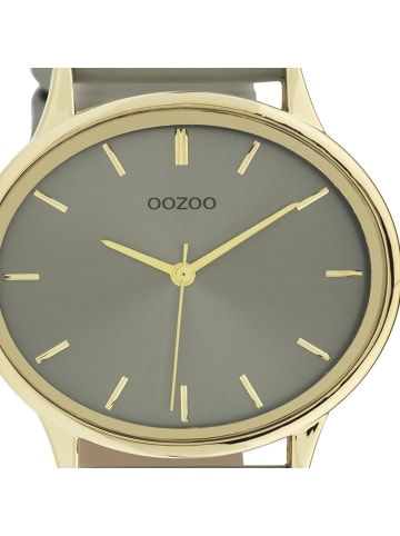 Oozoo Armbanduhr Oozoo Timepieces grau groß (ca. 42mm)