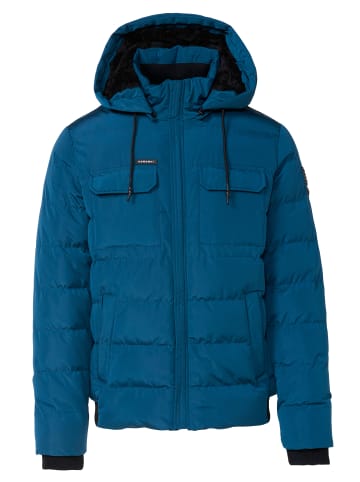 KOROSHI Steppjacke in blau