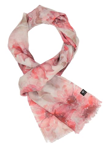 Fraas Schal in rosenholz ecru - 0001