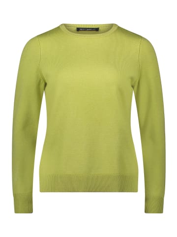 Betty Barclay Basic-Strickpullover mit Rundhalsausschnitt in Fresh Moss