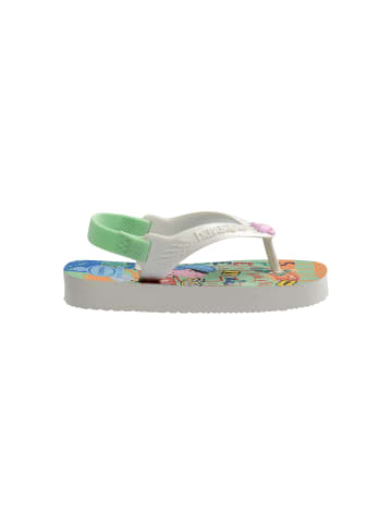 Havaianas Kinder-Flip-Flops mit Gummizug – N Baby Peppa Pig Weiß