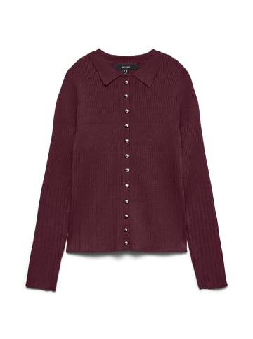 Vero Moda Strickjacke in Winetasting