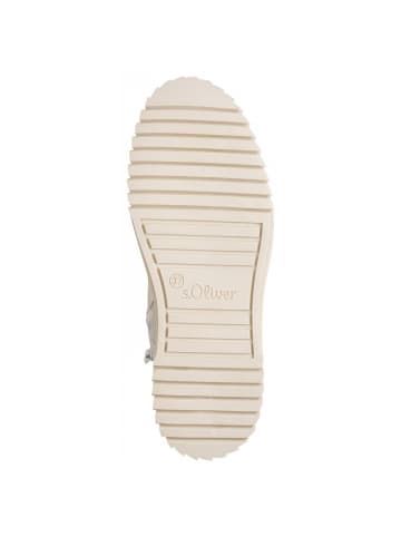 s.Oliver Schnürstiefelette S.Oliver in Beige