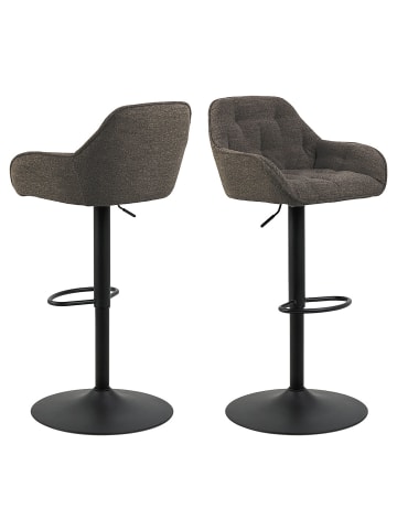 ebuy24 Barhocker Brooke Grau 2er Set