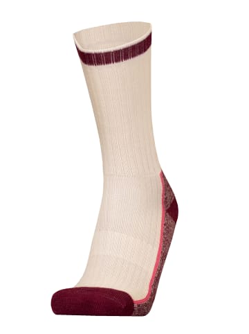 UphillSport Trekkingsocken HONKA in Off white, red