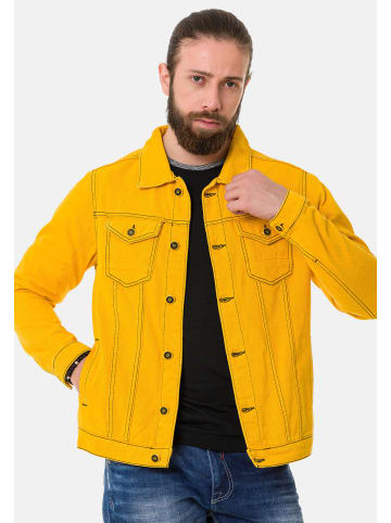 Cipo & Baxx Jeansjacke in YELLOW