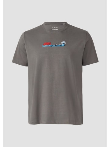 s.Oliver T-Shirt in 94D6_grau meliert