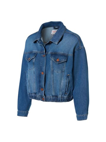 Mart Visser Caroline Tensen Helsinki Oversized Jeansjacke, Denimblau