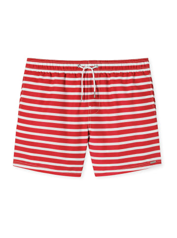 Schiesser Badeshorts Aqua Sumerged 1er-Pack in rot