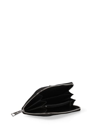 John Richmond Geldbörse in BLACK AND  OFF SILVER