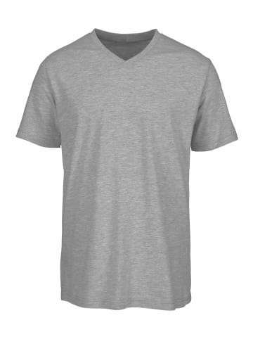 H.I.S T-Shirt in olivgrün, schwarz, dunkelgrau