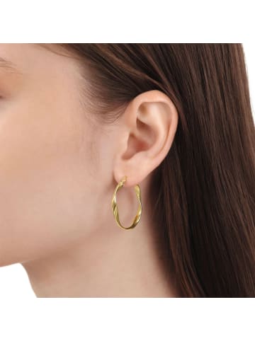 Tom Tailor Creolen Edelstahl in gold